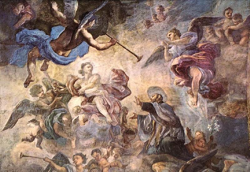Francesco Solimena Saint Cajetan Appeasing Divine Anger Germany oil painting art